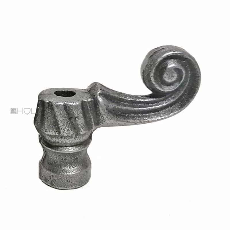 Fenster Vorreiber antik Fensterriegel Fenster alt Volute Reibhöhe 16mm