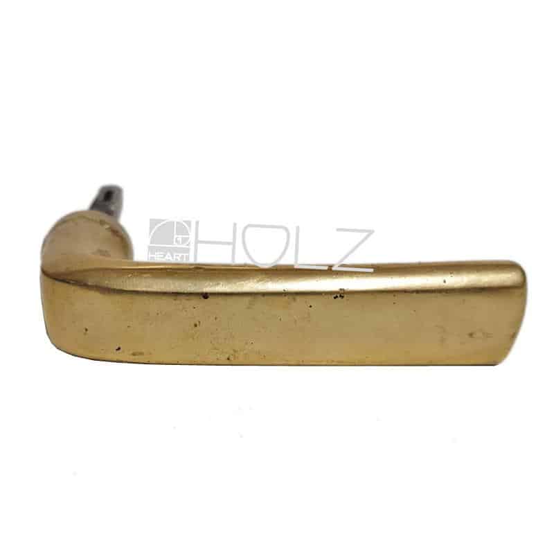 Türdrücker Bauhaus alt Messing oval Türklinke 15.9mm 8er Vk