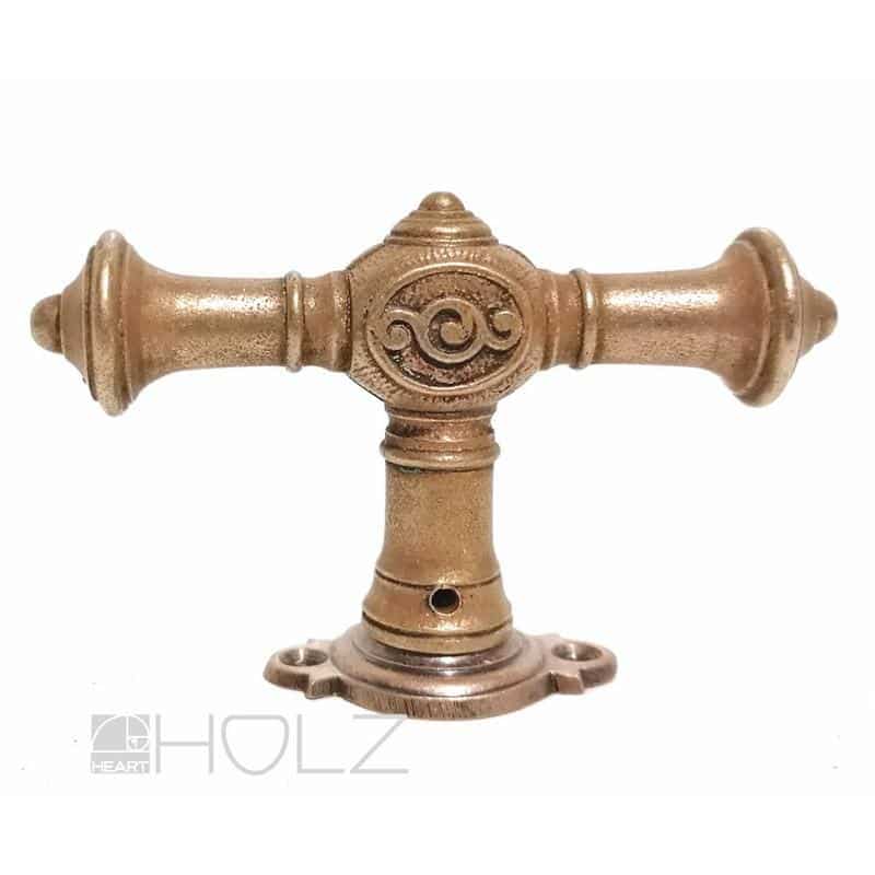 Jugendstil Fenstergriff antik Fensterolive Rosette alt Biskelion Messing Jugendstil Fenstergriff antik Fensterolive Rosette alt Biskelion Messing