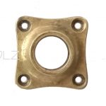 Bauhaus Drückerrosette antik Türdrücker 1920er alt Rosette Türklinke 17.5 mm