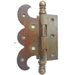 Tür Anschraubband antik groß alt Messing 16cm