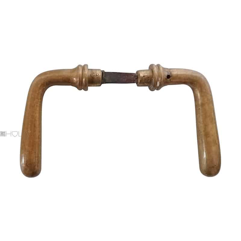 Jugendstil Türdrücker antik Türklinken alt 16.2mm 10er Vk