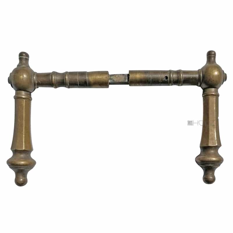 Türdrücker antik Kugel polygon alt Türklinken 14.9mm 8er Vk