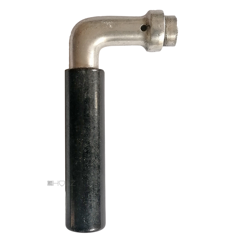 Türdrücker Bauhaus Alu Kunststoff Mid Century 16mm 8er Vk