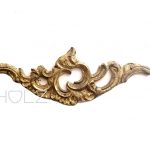 Bronze Möbelbeschlag antik feuervergoldet Barock 12.5 cm