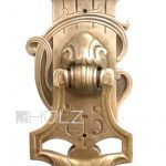 Jugendstil Haustürklingel antik Ziehklingel alt Gründerzeit floral