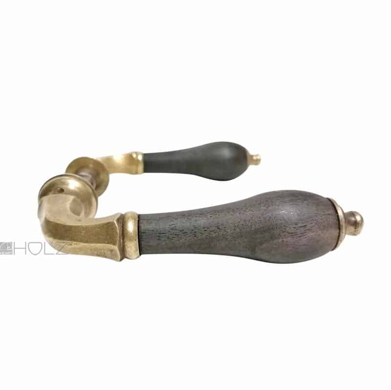 Türdrücker antik Ebenholz Birnengriff Türklinken Jugendstil Messing alt 8er Vk Türdrücker antik Ebenholz Birnengriff Türklinken Jugendstil Messing alt 8er Vk