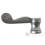 Vorreiber alt Fensterreiber antik Gusseisen Klemmhöhe 12 mm