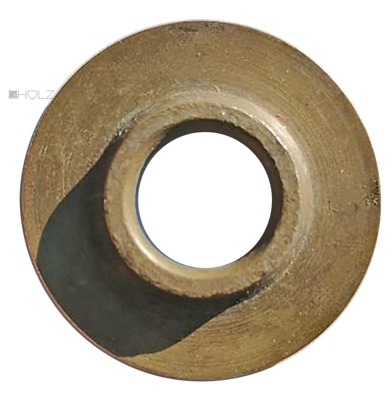 Türdrücker Rosette Drückerrosette alt Bauhaus rund 14.2mm 39