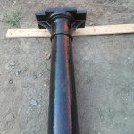 Säule antik Gründerzeit alt Gusseisen Stütze 2.59m