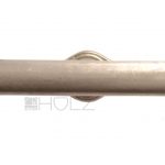 Bauhaus Fensterolive alt Fenstergriff Stab Messing vernickelt Rosette 42mm