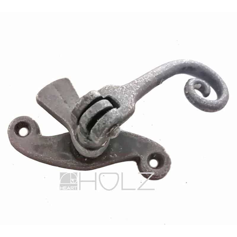 Drehriegel antik Fensterriegel Eisen alt Volute Fenstergriff Einreiber