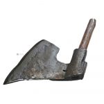 Breitbeil antik Zimmermann Behaubeil alt geschmiedet Rechtshänder 30/53cm