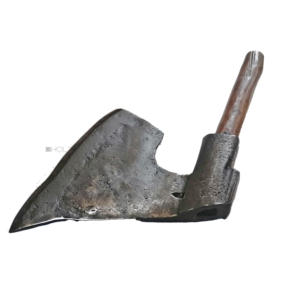 Breitbeil antik Zimmermann Behaubeil alt geschmiedet Rechtshänder 30/53cm