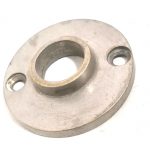 Bauhaus Drückerrosette rund alt Türdrücker 1920er Rosette vernickelt 16.3 mm