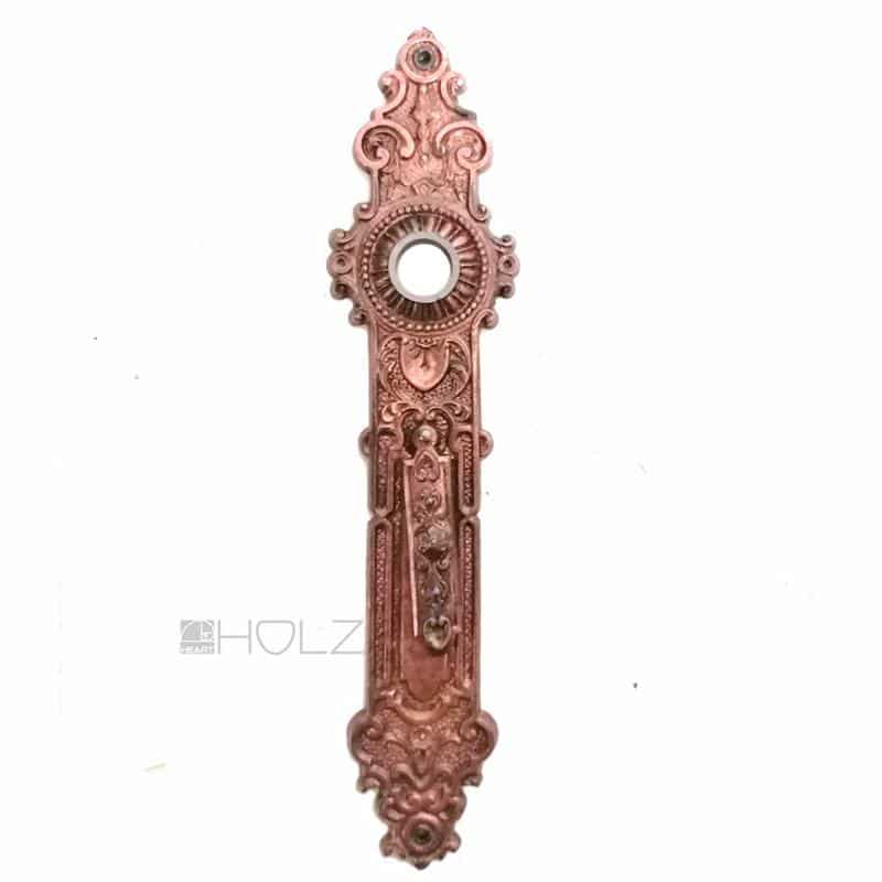 Langschild antik Eisen verkupfert Gründerzeit alt 18.1 mm 78