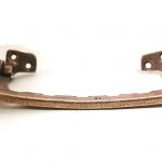 Fenster antik Messing Griff Arretierung Rob. Schulze Berlin Fenstergriff links