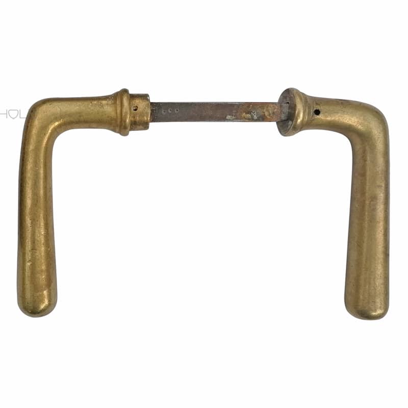 Türdrücker Kastenschloss Jugendstil alt rund Türklinken 16.7mm 9er Vk