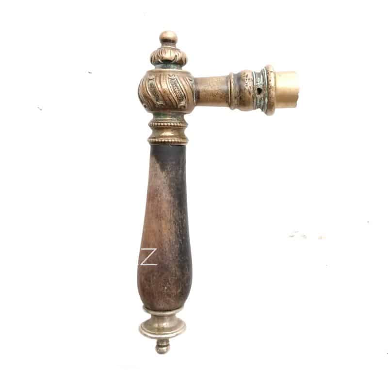 Türdrücker antik Ball Perlenband Messing alt antik Türklinke 8er Vk