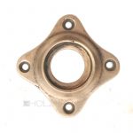 Bauhaus Drückerrosette antik Türdrücker 1920er alt Rosette Türklinke 16.9 mm