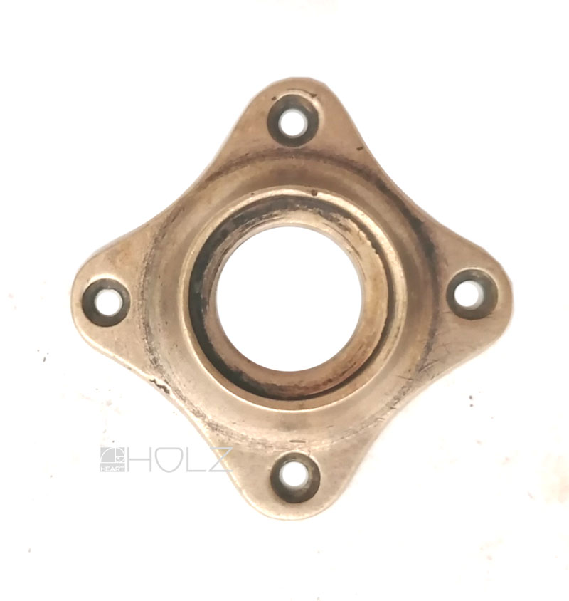 Bauhaus Drückerrosette antik Türdrücker 1920er alt Rosette Türklinke 16.9 mm Bauhaus Drückerrosette antik Türdrücker 1920er alt Rosette Türklinke 16.9 mm