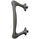 Türgriff Stoßgriff antik Gusseisen Jugendstil alt 16cm