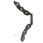 Tür Riegelfalle antik geschmiedet alt 21.5cm