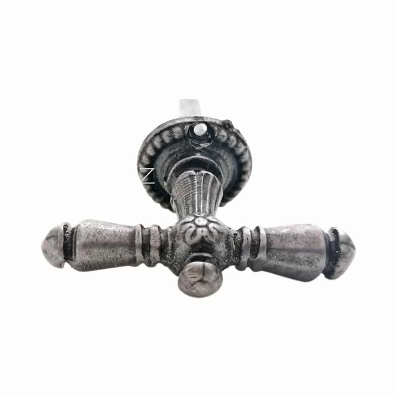 Nachtriegel antik Eisen Tür Sperrriegel Blüte alt Rosette Türdrücker Nachtriegel antik Eisen Tür Sperrriegel Blüte alt Rosette Türdrücker