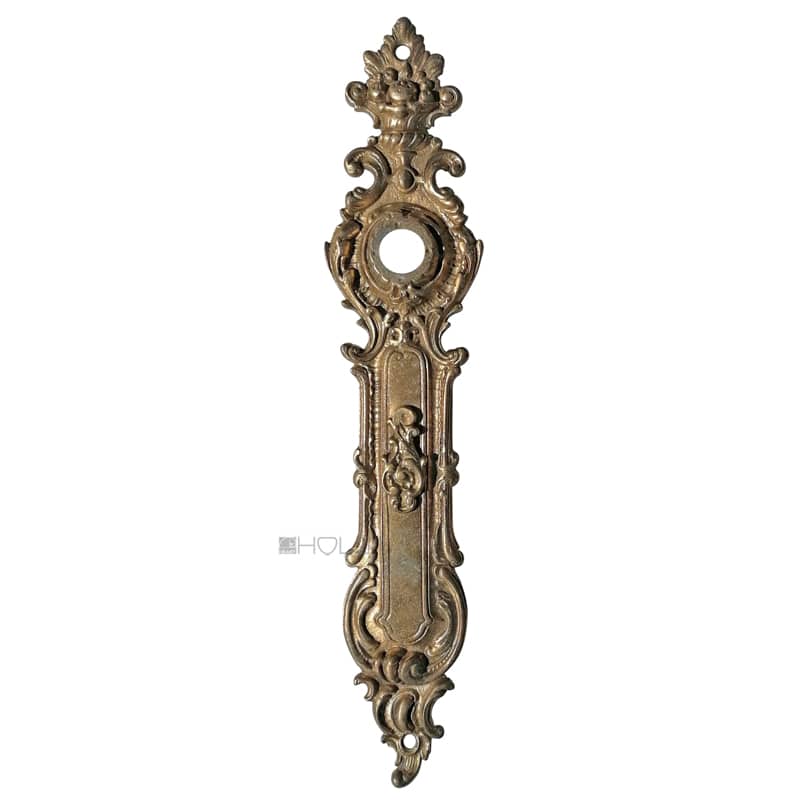 Langschild antik neo barock alt Gründerzeit 16mm 74