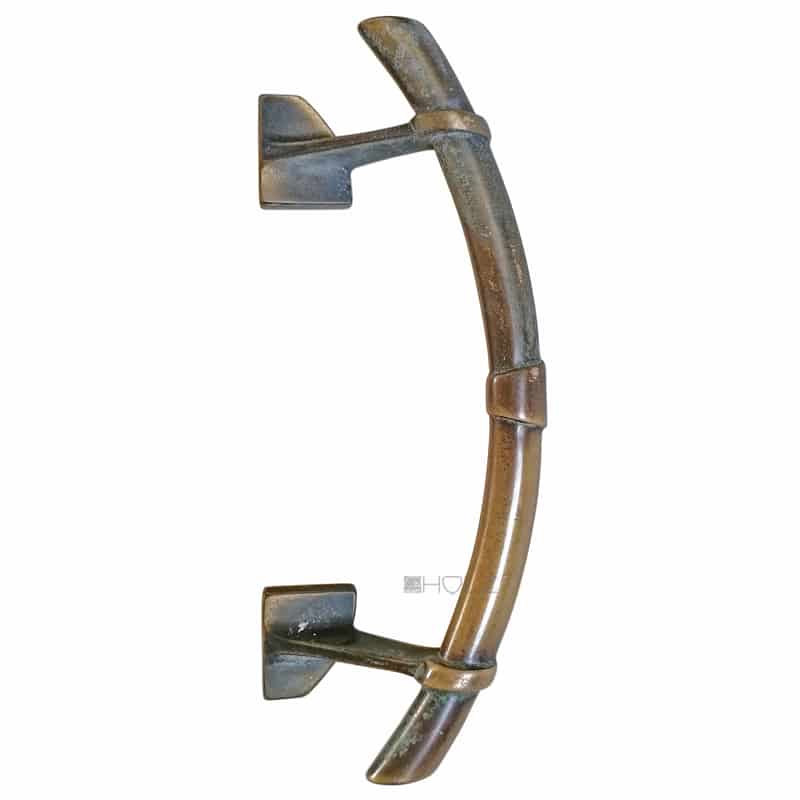 Stoßgriff Bronze Stab alt rund Türgriff 2kg 29cm