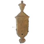 Bronze Beschlag antik Vase alt 21cm 195gr.