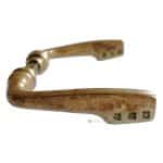 Türdrücker Jugendstil Avantgarde alt Quadrate 16.3mm 10er Vk