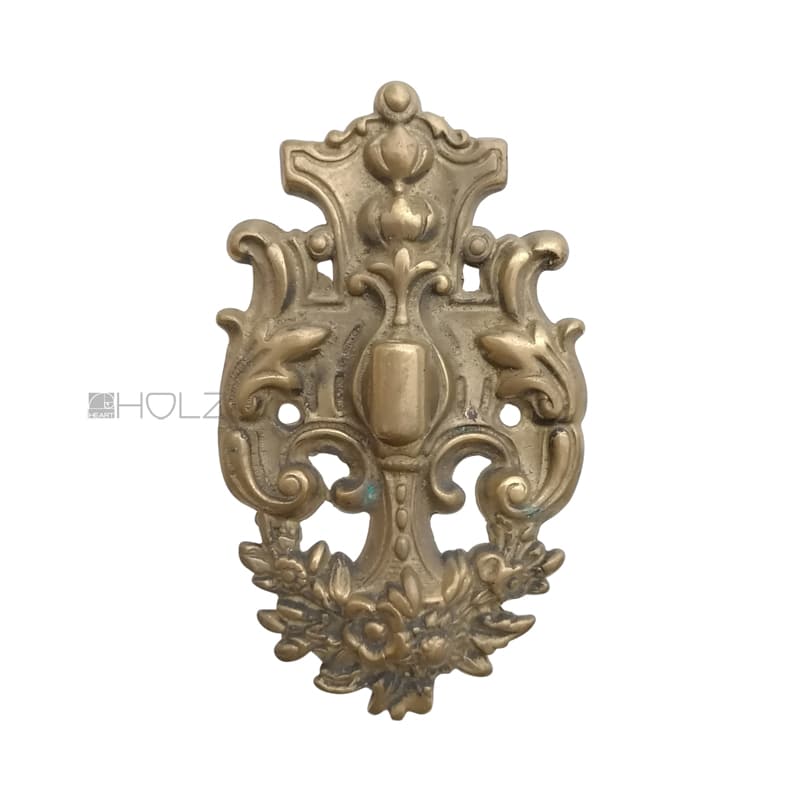 Klavierleuchter antik Grundplatte Bronze alt Kerzenhalter