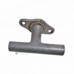 Bauhaus Fenstergriff Alu Fensterolive Stab mit Rosette alt 42mm 8er Vk