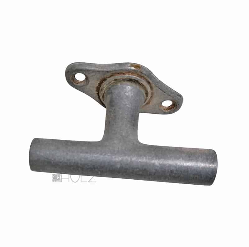 Bauhaus Fenstergriff Alu Fensterolive Stab mit Rosette alt 42mm 8er Vk