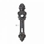 Langschild antik Eisen Türklinke alt 22 mm 98 Gründerzeit Türdrücker Kopf
