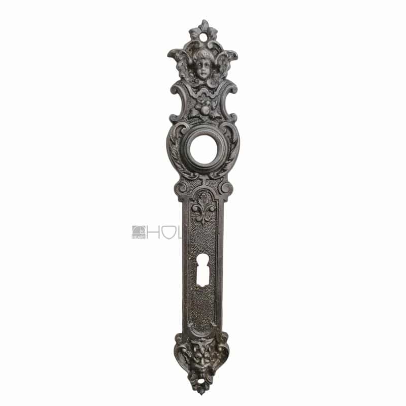 Langschild antik Eisen Engel alt Teufel Türdrücker Türklinke 19.4 mm 80 Langschild antik Eisen Engel alt Teufel Türdrücker Türklinke 19.4 mm 80