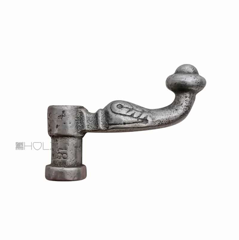 Vorreiber antik Drehriegel alt Griff Eisen Türriegel Reiber Reibhöhe 18mm Vorreiber antik Drehriegel alt Griff Eisen Türriegel Reiber Reibhöhe 18mm