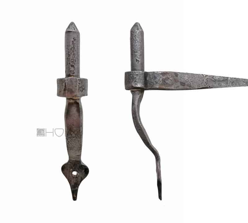 Stützkloben antik geschmiedet Türkloben Eisen Türband alt 13mm Stützkloben antik geschmiedet Türkloben Eisen Türband alt 13mm
