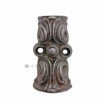 Fenster Stangen Führung Basküle antik Eisen alt Kloben Endstück 16mm