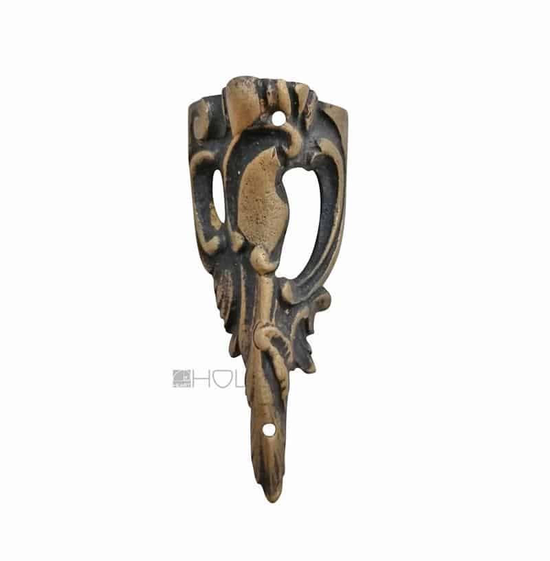 Bronze Möbel Bein Beschlag neo Barock antik Möbelbeschlag 7.9 cm