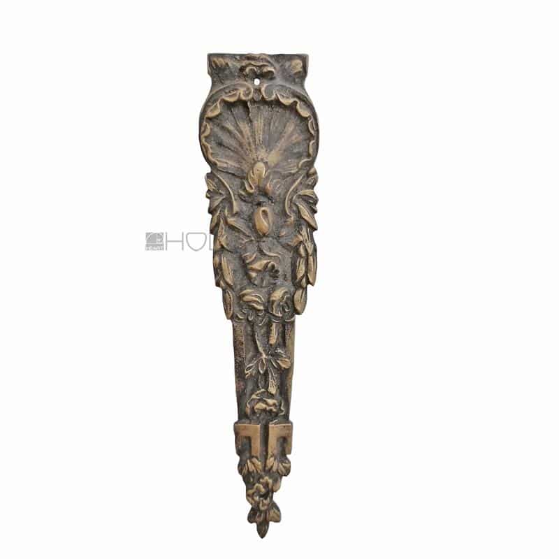 Bronze Möbel Beschlag neo Barock antik Möbelbeschlag 17 cm