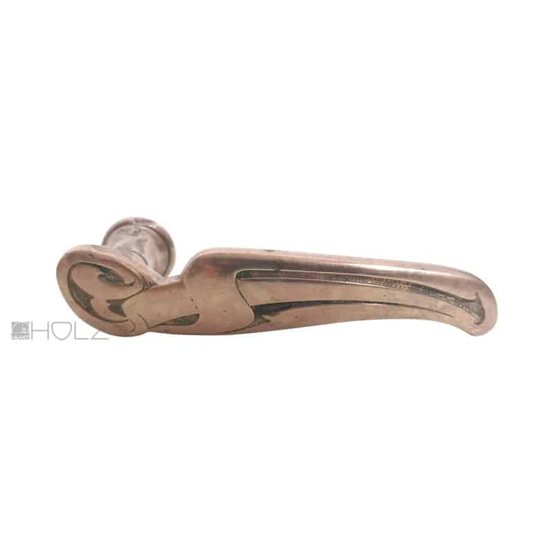 Jugendstil Türdrücker antik Messing alt 10er Vk defekt Jugendstil Türdrücker antik Messing alt 10er Vk defekt