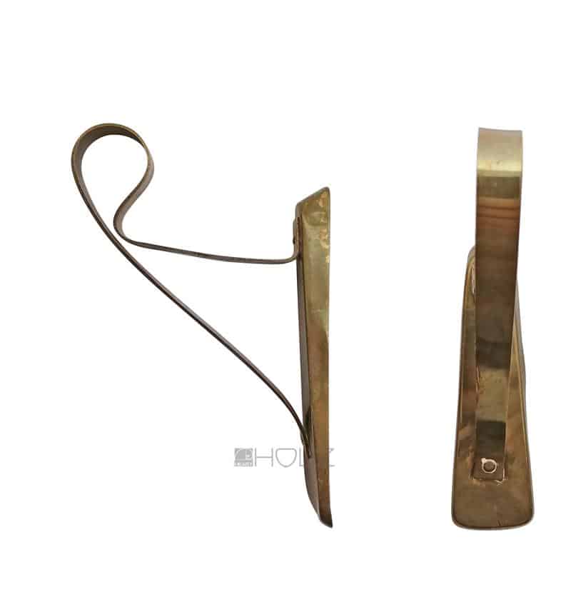 Vorhangstange Halter antik Vorhanghalter Messing Gardinenstange alt 24-26 mm
