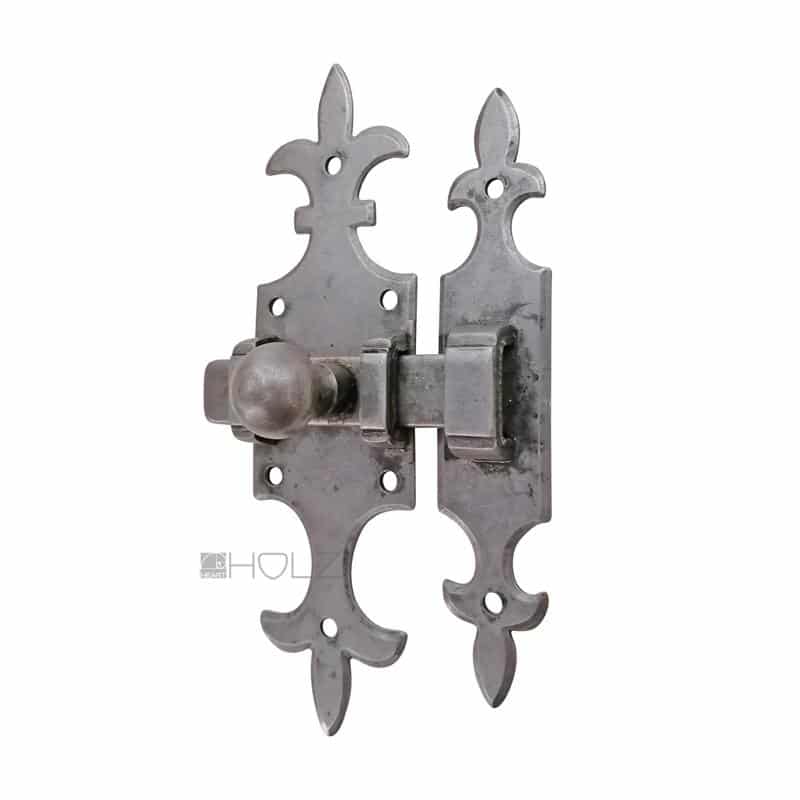 Schieberiegel antik Türriegel Schubriegel Stahl Tür Riegel 14cm