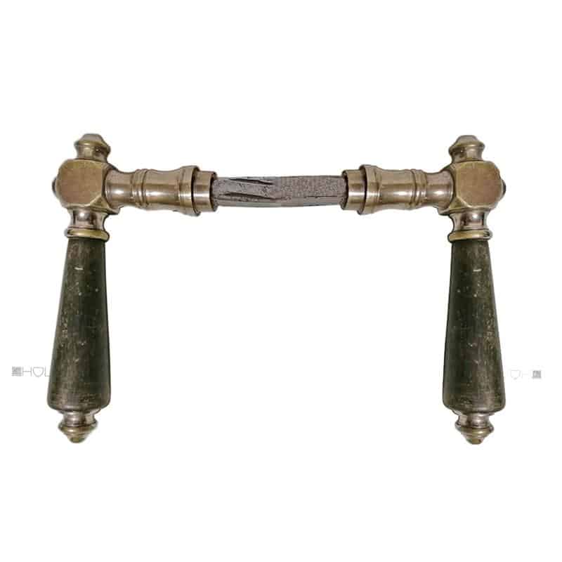 Türdrücker antik Würfel vernickelt Türklinken alt 15.5mm 9er Vk