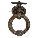 Türklopfer antik Ring Anker Tau alt Ring Eisen 911gr. 10.5cm