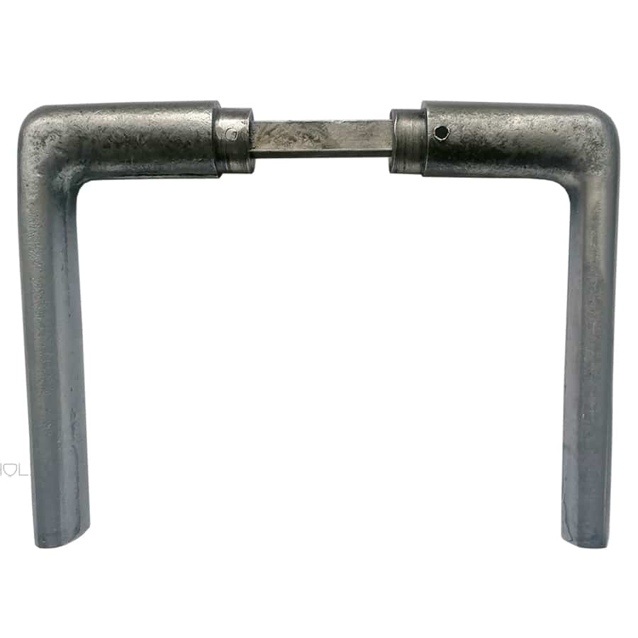 Türdrücker Bauhaus Stahl oval Türklinken alt 16.8mm 8er Vk