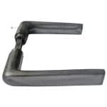 Türdrücker Bauhaus Stahl oval Türklinken alt 16.8mm 8er Vk