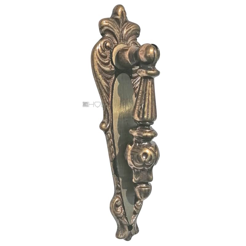 Möbel Hängegriff antik Messing Schubladengriff Ziehgriff 99mm
